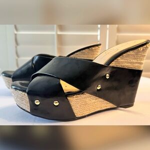 JESSICA SIMPSON- Norah platform wedge espadrille- gently used